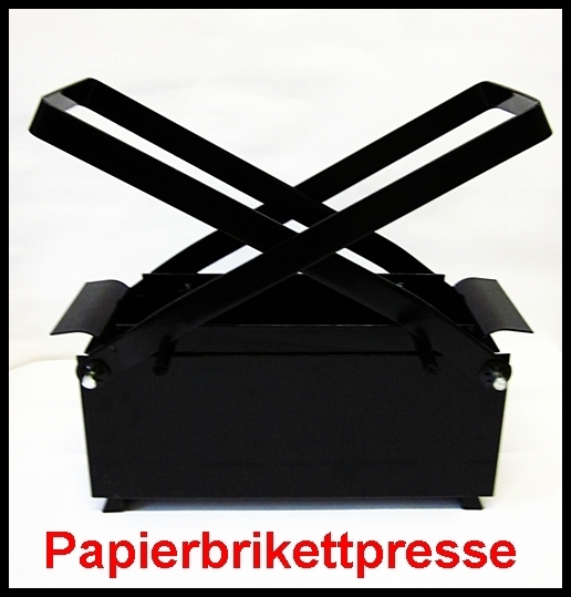 Papierbrikettpresse Solo Papierpresse Brikettpresse Müllpresse Abfallpresse 